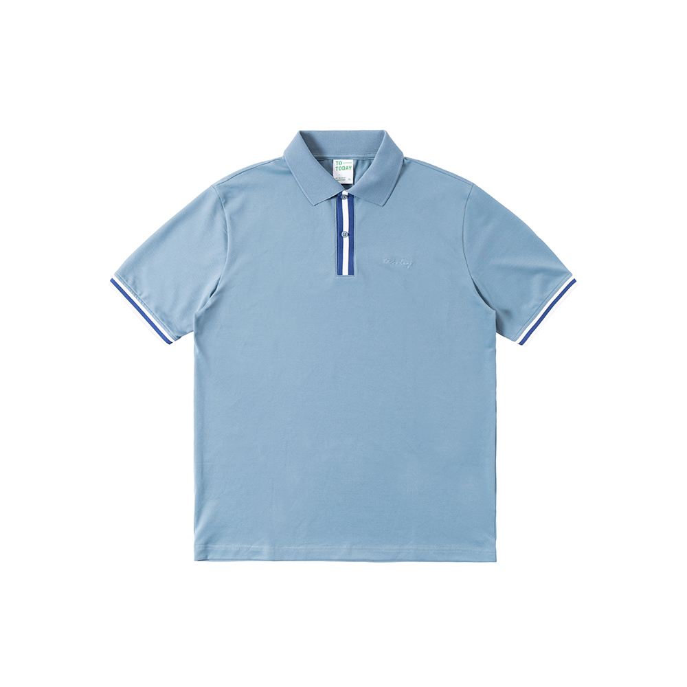 ÁO POLO NAM - TOTODAY - BASIC NECKLINE STRIPES