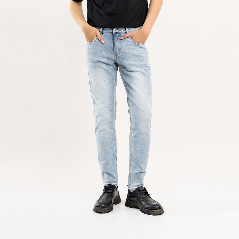 QUẦN JEAN NAM - TOTODAY - BASIC SLIMFIT JEAN 02404