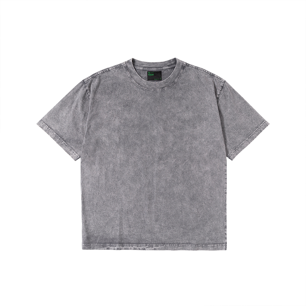 ÁO THUN UNISEX - TOTODAY - BASIC ACID WASH