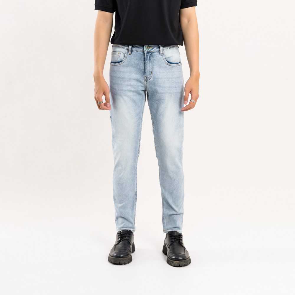 QUẦN JEAN NAM - TOTODAY - BASIC SLIMFIT JEAN 02404