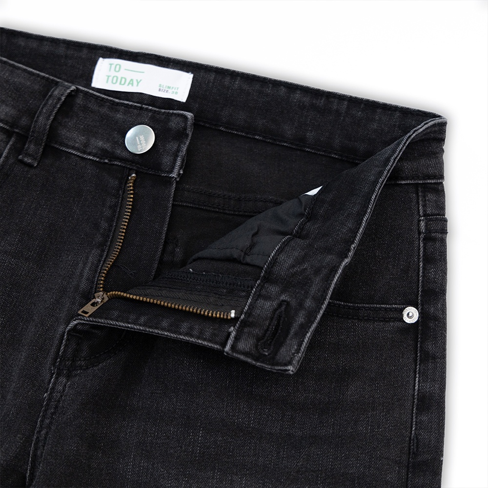 QUẦN JEAN NAM - TOTODAY - BASIC SLIMFIT JEAN 02401