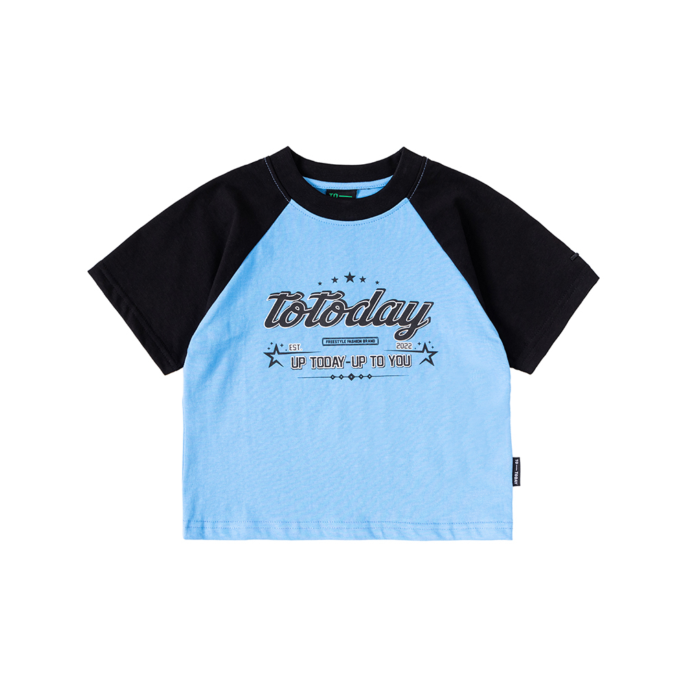 ÁO THUN NỮ - TOTODAY - RETRO RAGLAN TEE