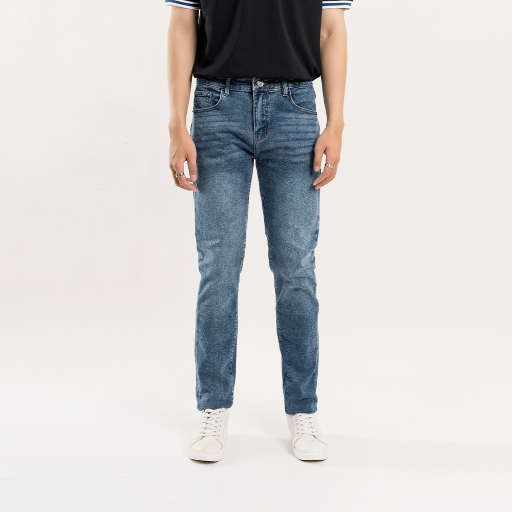 QUẦN JEAN NAM - TOTODAY - BASIC SLIMFIT JEAN 02403