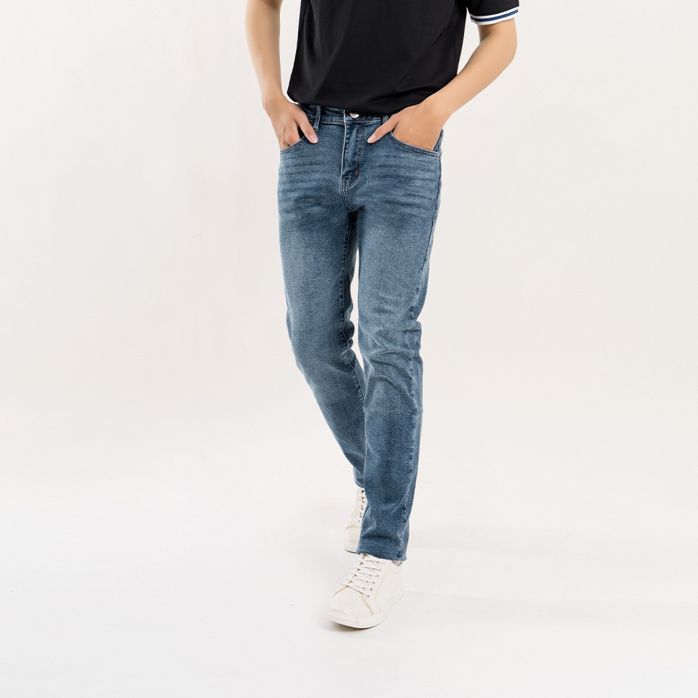 QUẦN JEAN NAM - TOTODAY - BASIC SLIMFIT JEAN 02403