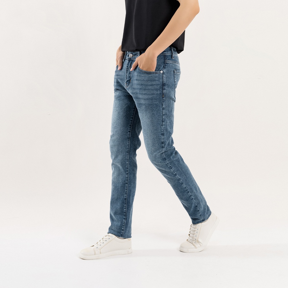 QUẦN JEAN NAM - TOTODAY - BASIC SLIMFIT JEAN 02403