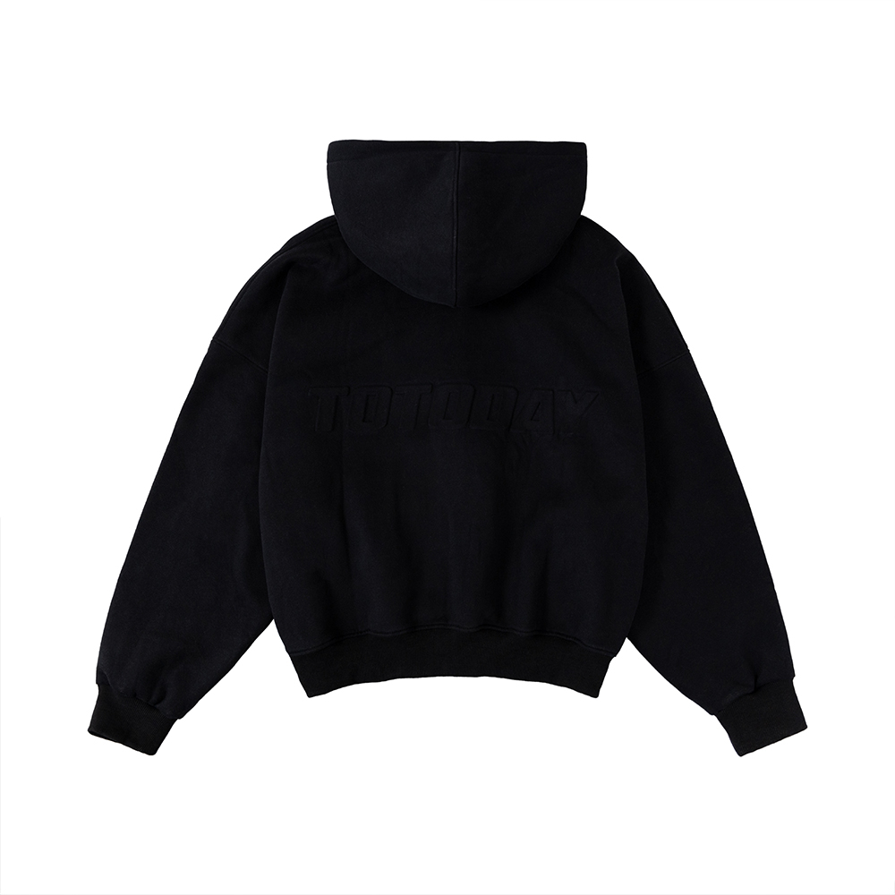 ÁO KHOÁC HOODIE UNISEX - TOTODAY - TOTODAY BOXY ZIP JACKET