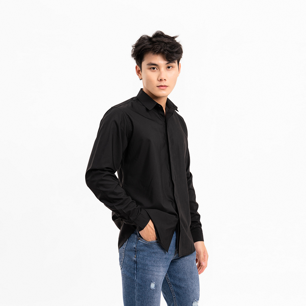 ÁO SƠ MI NAM - TOTODAY - BASIC REGULAR SHIRT