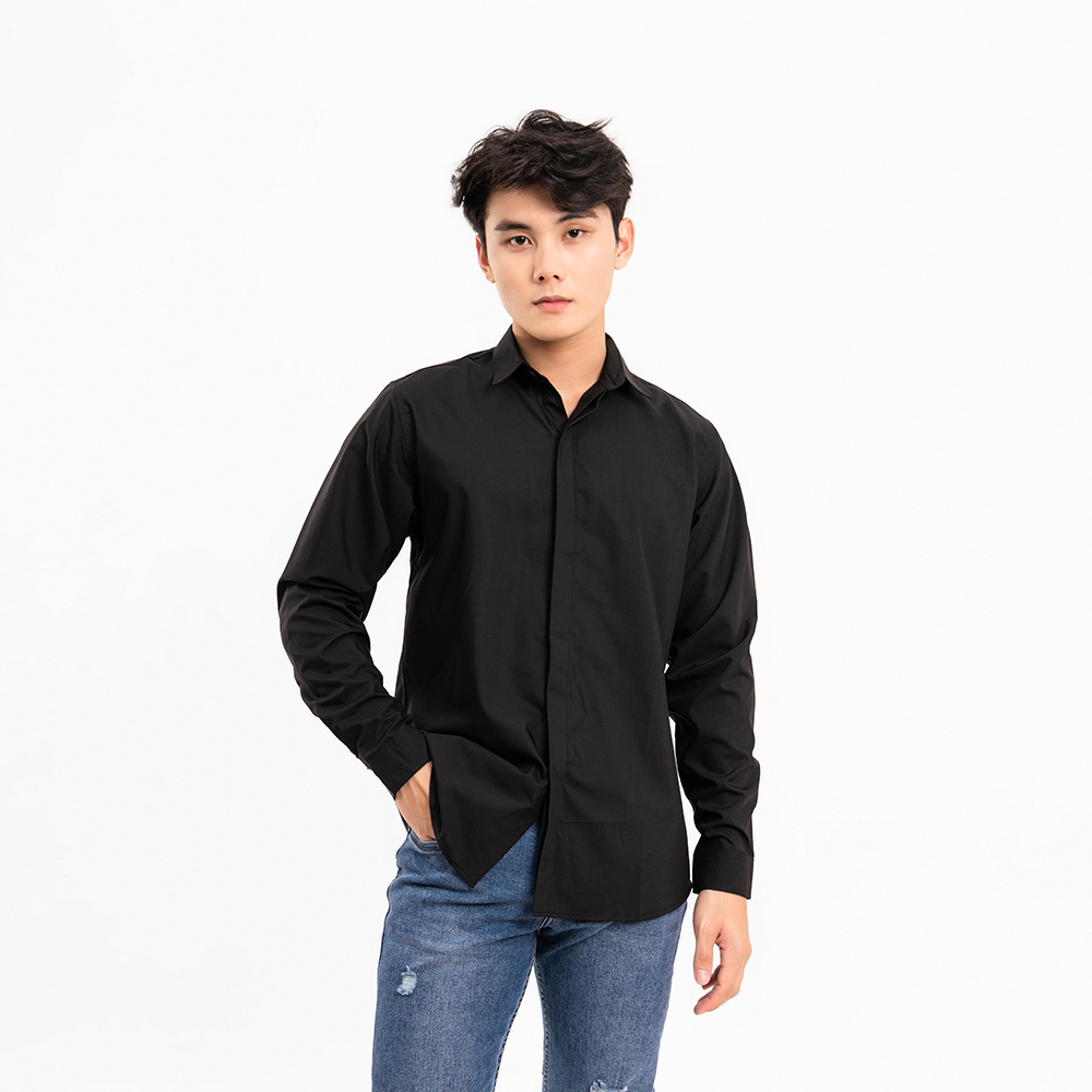 ÁO SƠ MI NAM - TOTODAY - BASIC REGULAR SHIRT