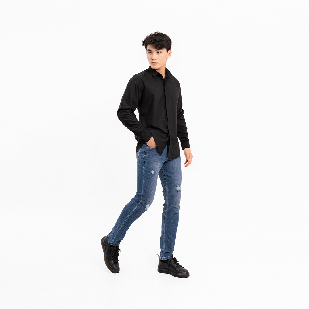 ÁO SƠ MI NAM - TOTODAY - BASIC REGULAR SHIRT