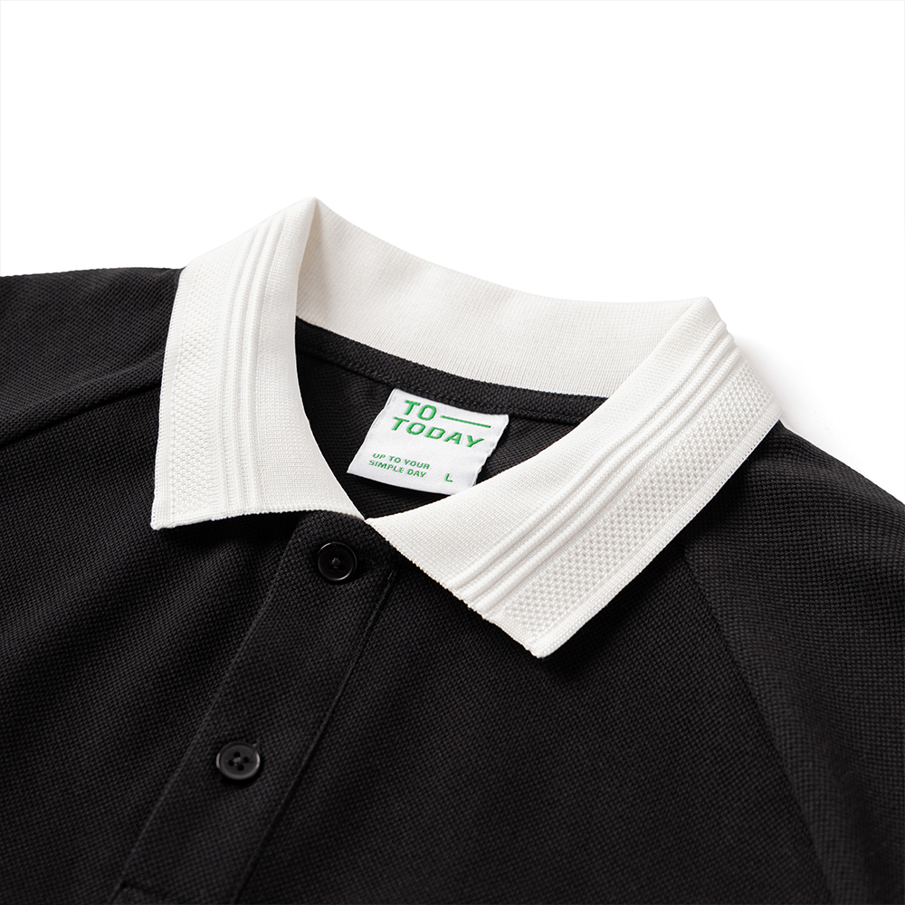 ÁO POLO NAM - TOTODAY - BASIC KNIT COLLAR POLO