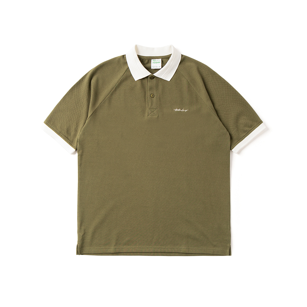 ÁO POLO NAM - TOTODAY - BASIC KNIT COLLAR POLO