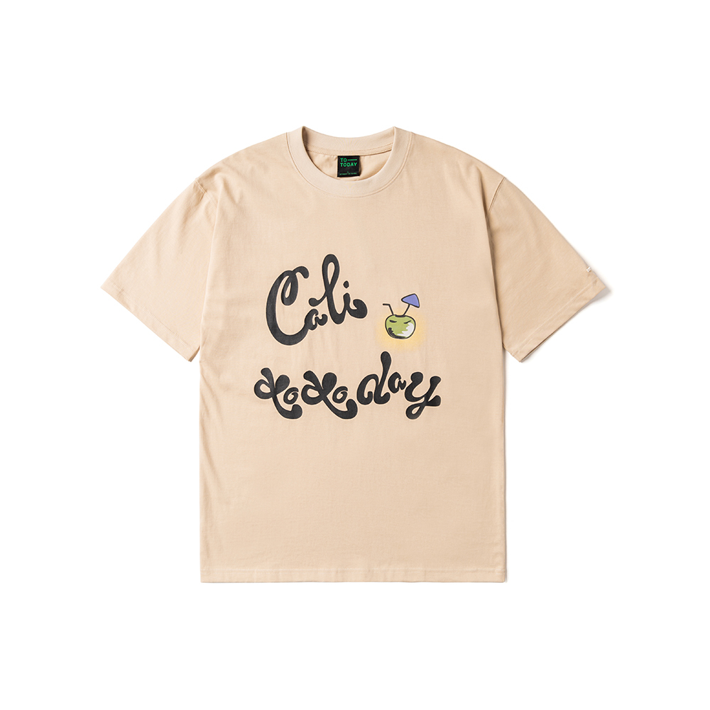 ÁO THUN UNISEX - TOTODAY - CALIFORNIA FRESH CALI COCONUT TEE