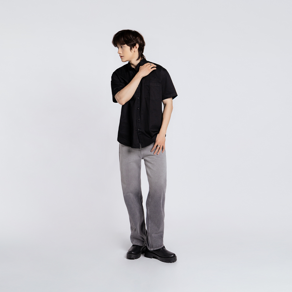 ÁO SƠ MI NAM - TOTODAY - HIDDEN POCKET SHIRTS 0724