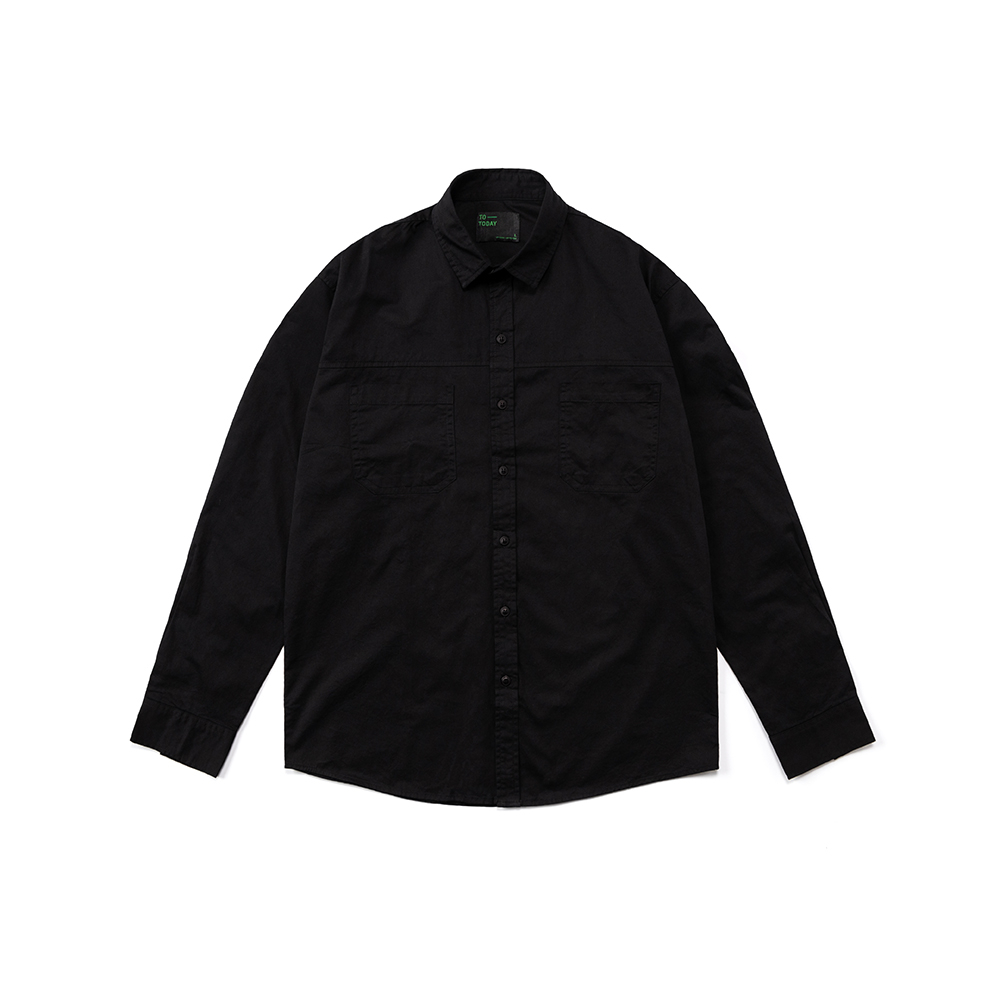 ÁO SƠ MI NAM - TOTODAY - HIDDEN POCKET SHIRTS 07401