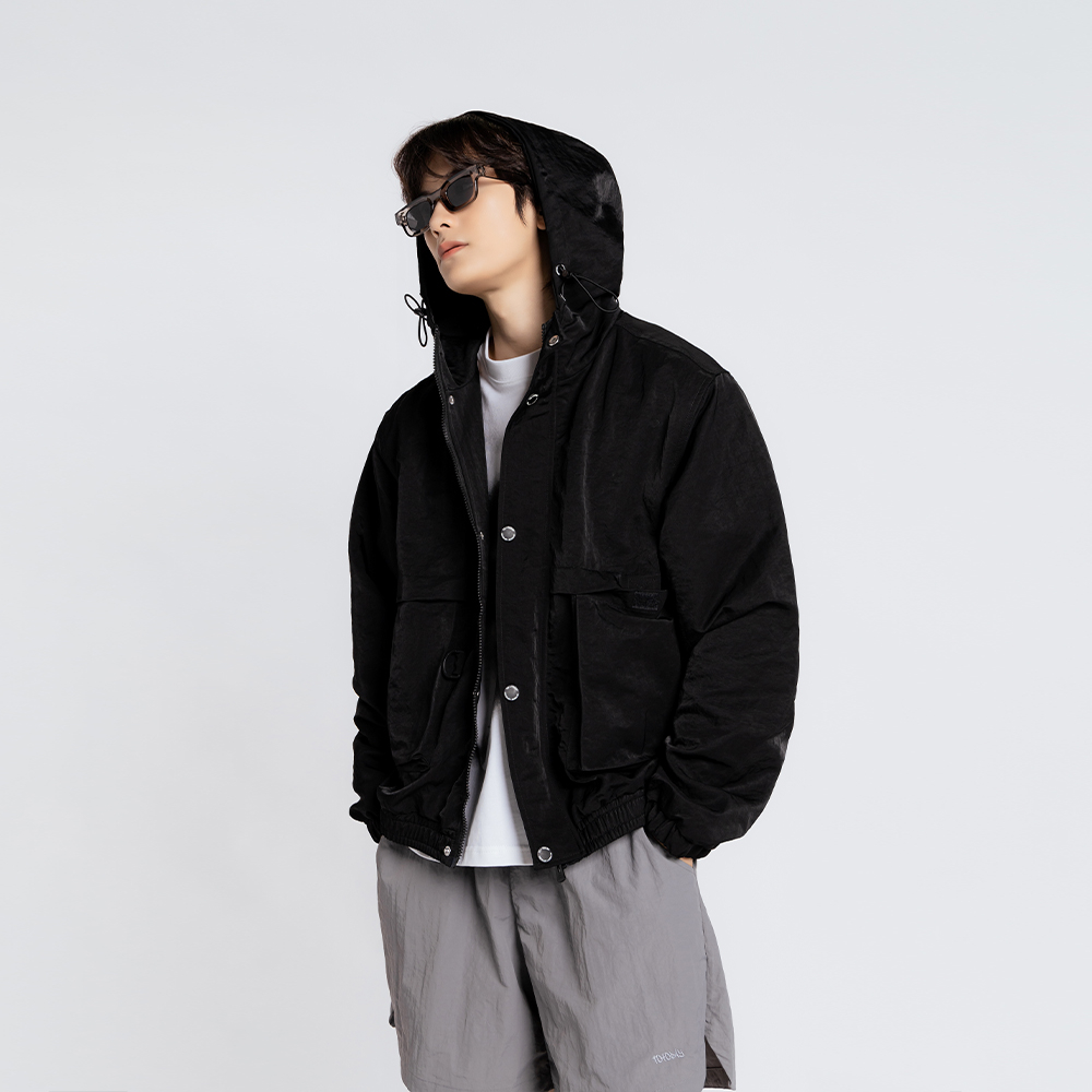 ÁO KHOÁC DÙ UNISEX - TOTODAY - BOXY POCKET JACKET