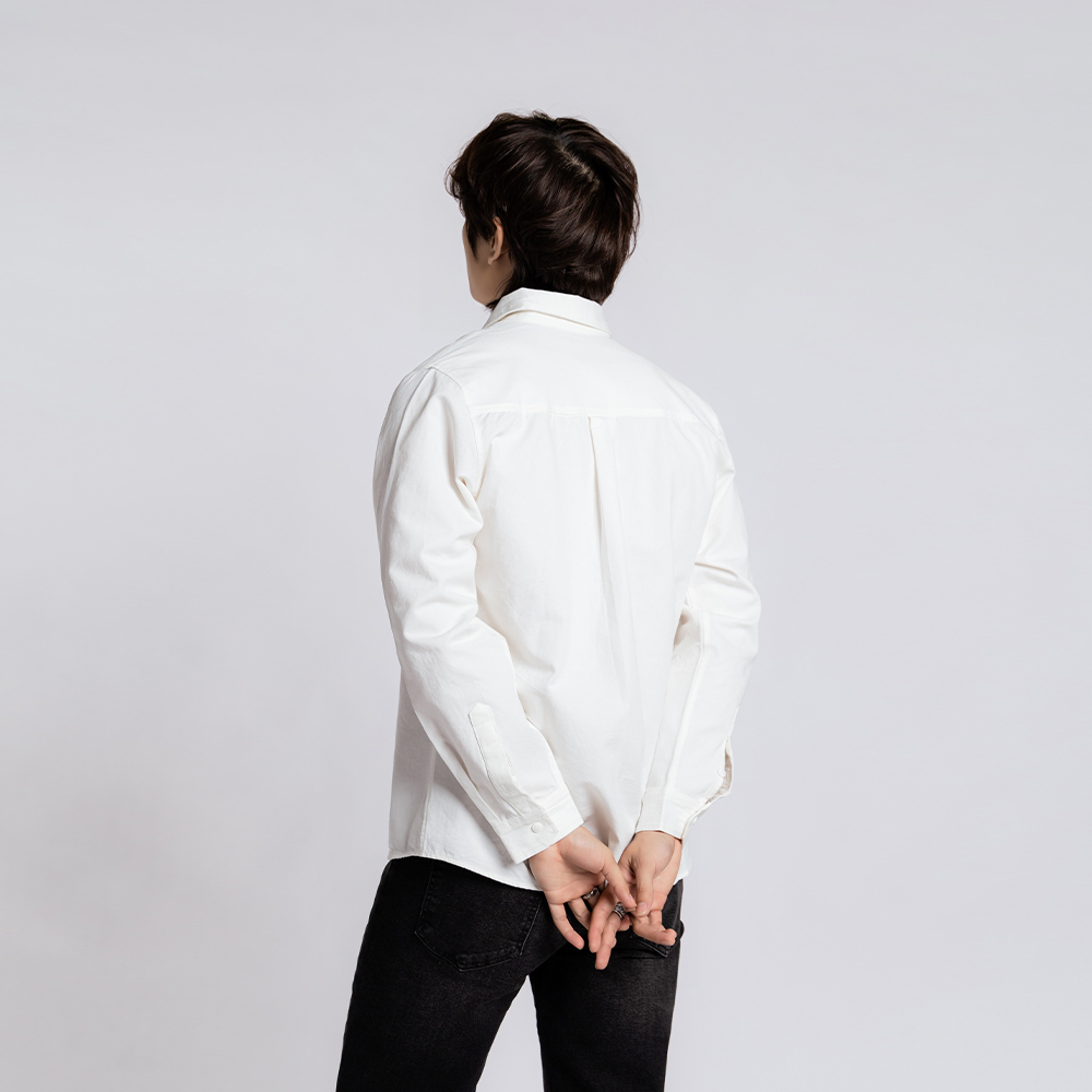 ÁO SƠ MI NAM - TOTODAY - BASIC SLIM SHIRT 06402