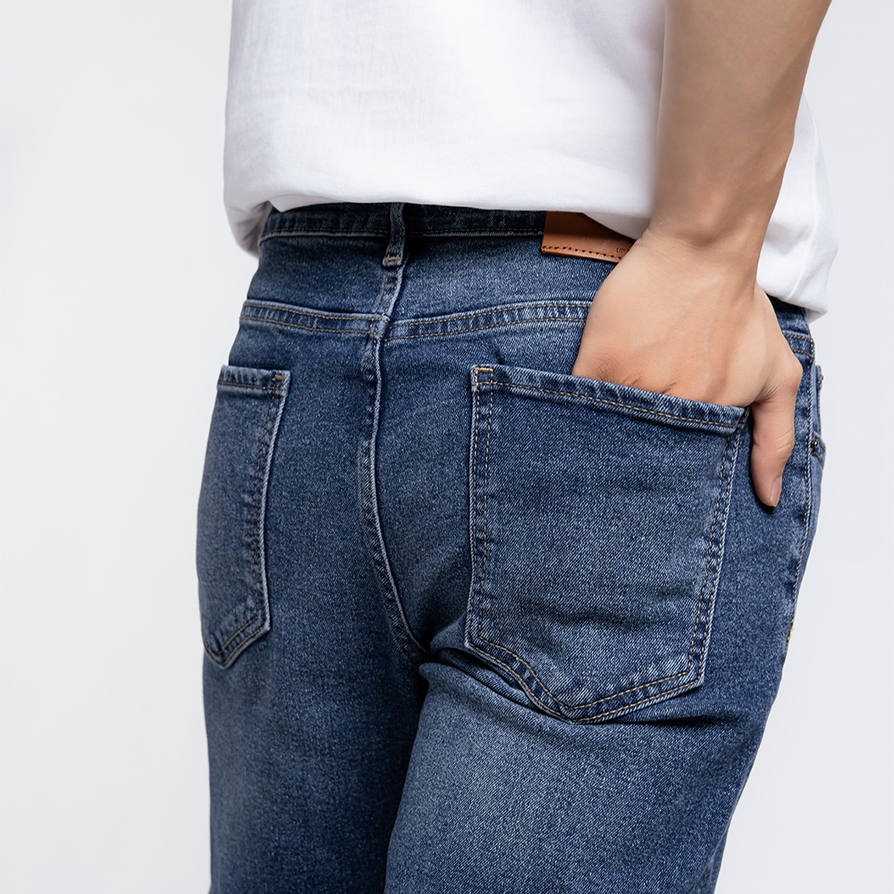 QUẦN JEAN NAM - TOTODAY - BASIC SLIMFIT JEAN 07411