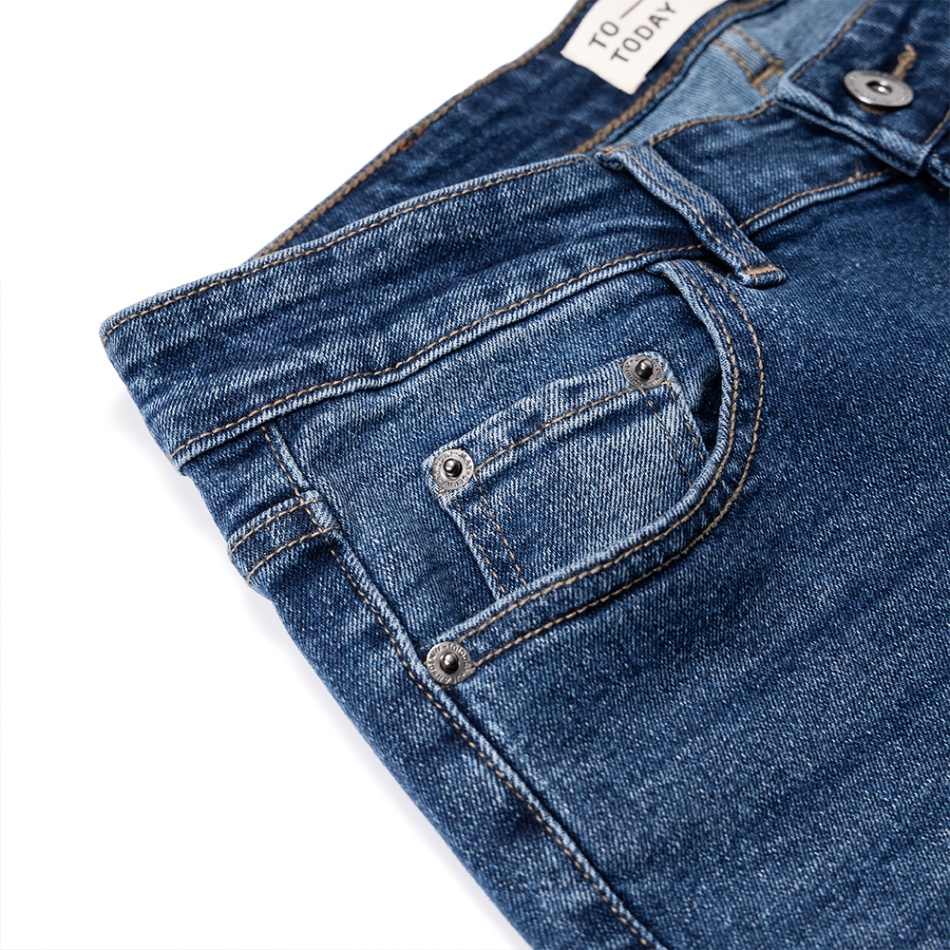 QUẦN JEAN NAM - TOTODAY - BASIC SLIMFIT JEAN 07411