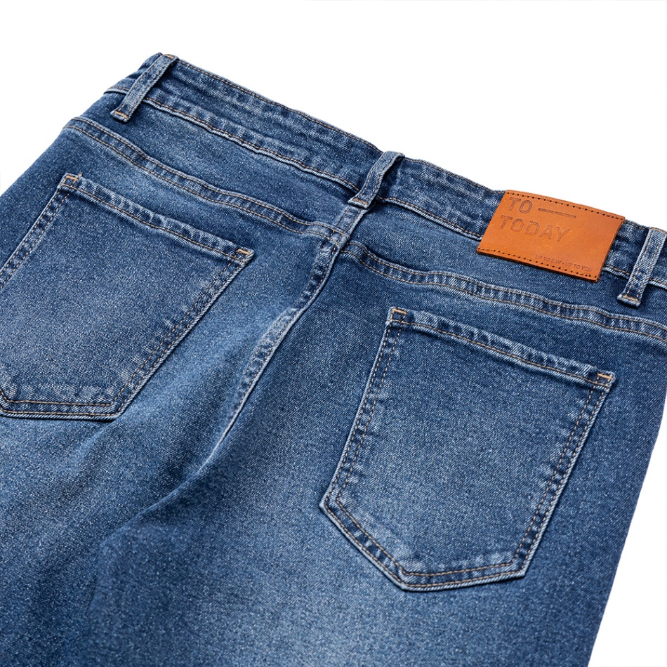 QUẦN JEAN NAM - TOTODAY - BASIC SLIMFIT JEAN 07411