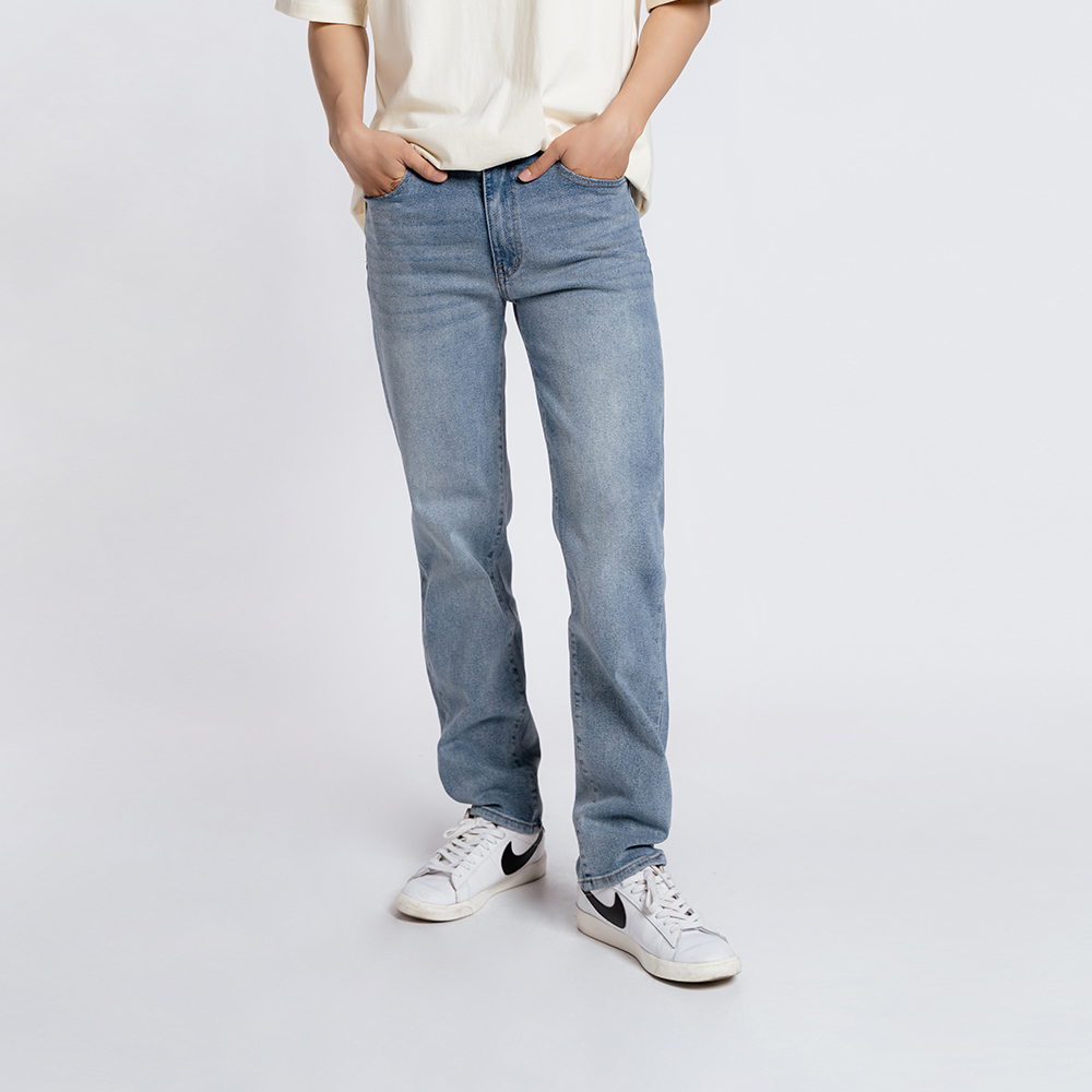 QUẦN JEAN NAM - TOTODAY - BASIC SLIMFIT JEAN 07412