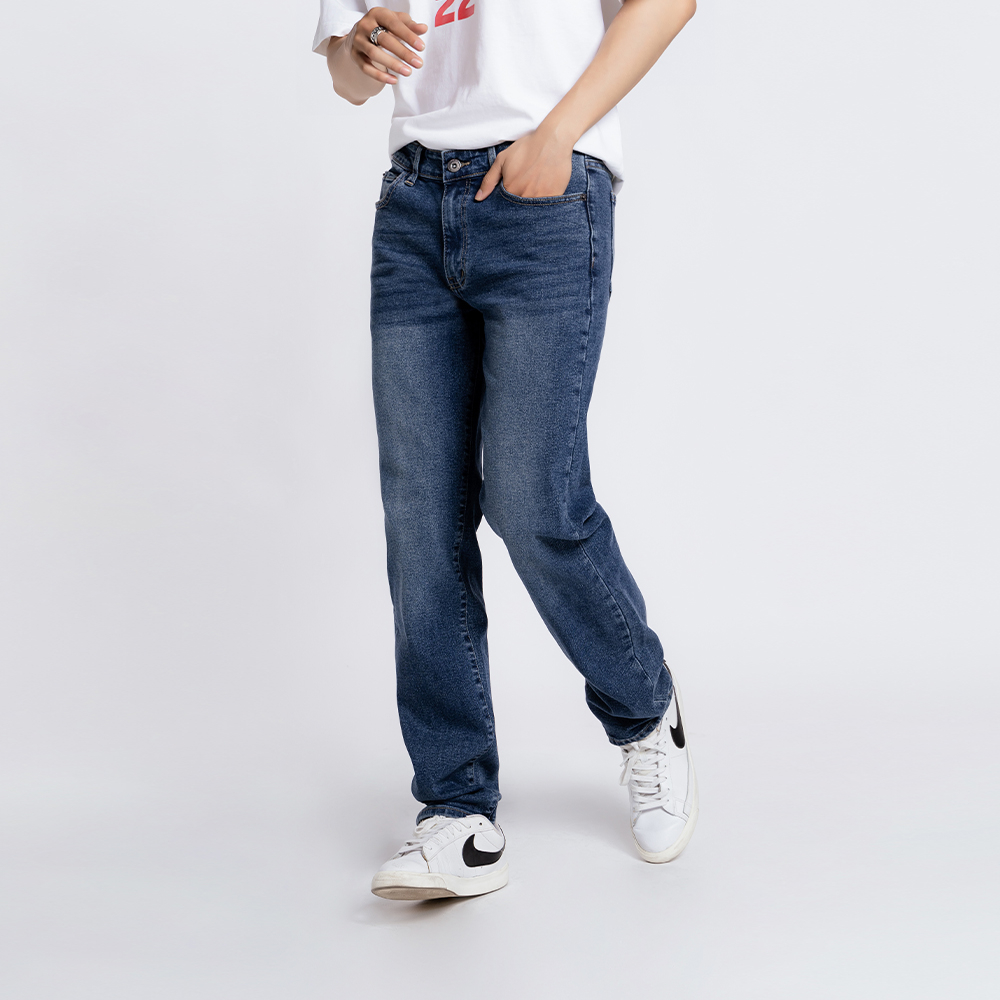 QUẦN JEAN NAM - TOTODAY - BASIC SLIMFIT JEAN 07411