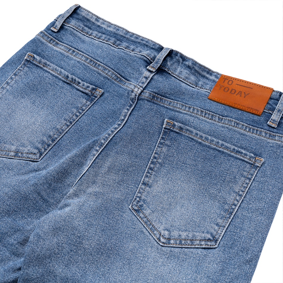 QUẦN JEAN NAM - TOTODAY - BASIC SLIMFIT JEAN 07413