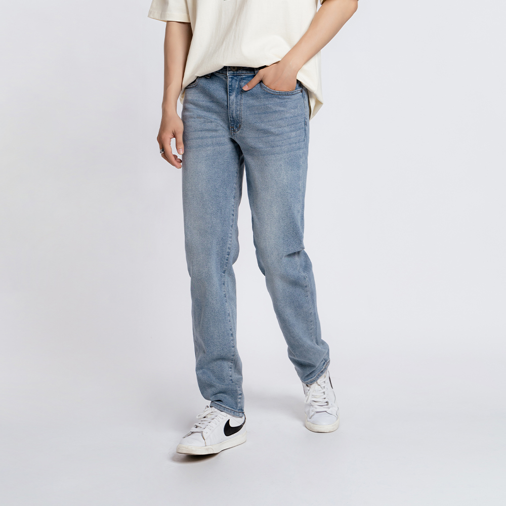 QUẦN JEAN NAM - TOTODAY - BASIC SLIMFIT JEAN 07412