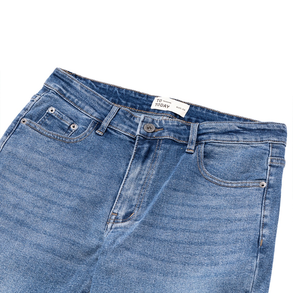 QUẦN JEAN NAM - TOTODAY - BASIC SLIMFIT JEAN 07413