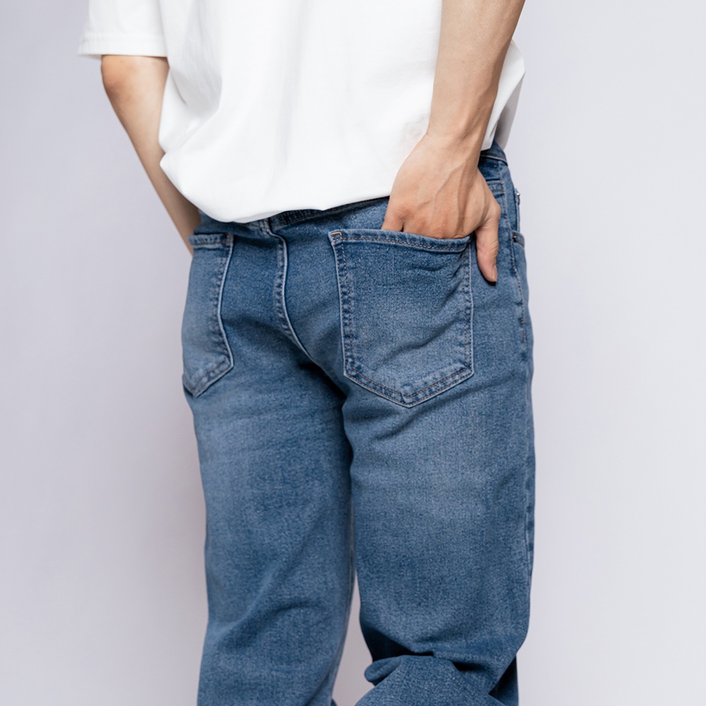 QUẦN JEAN NAM - TOTODAY - BASIC SLIMFIT JEAN 07413