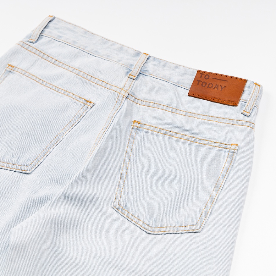 QUẦN JEAN NAM - TOTODAY - BASIC STRAIGHT JEAN 07408