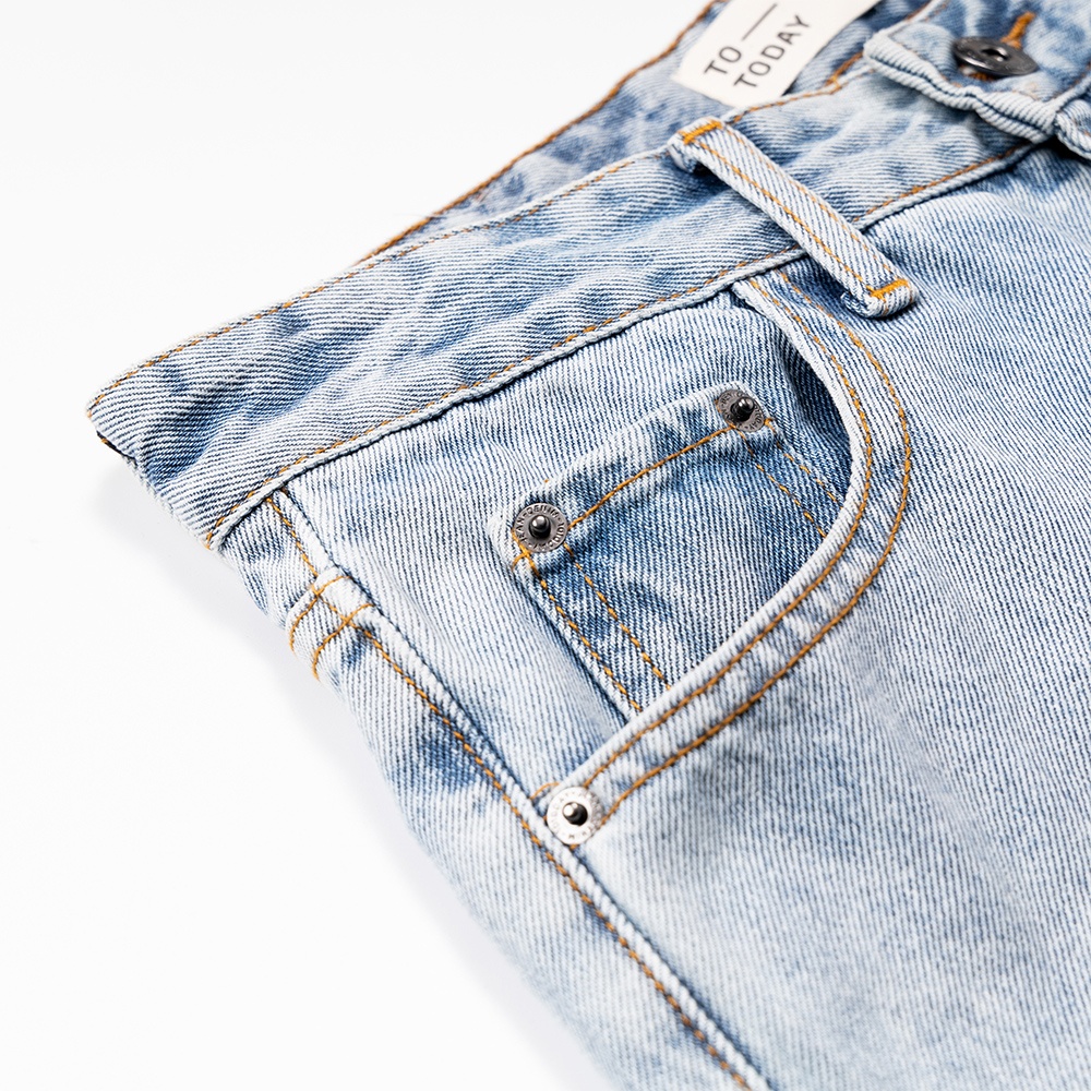 QUẦN JEAN NAM - TOTODAY - BASIC STRAIGHT JEAN 07409