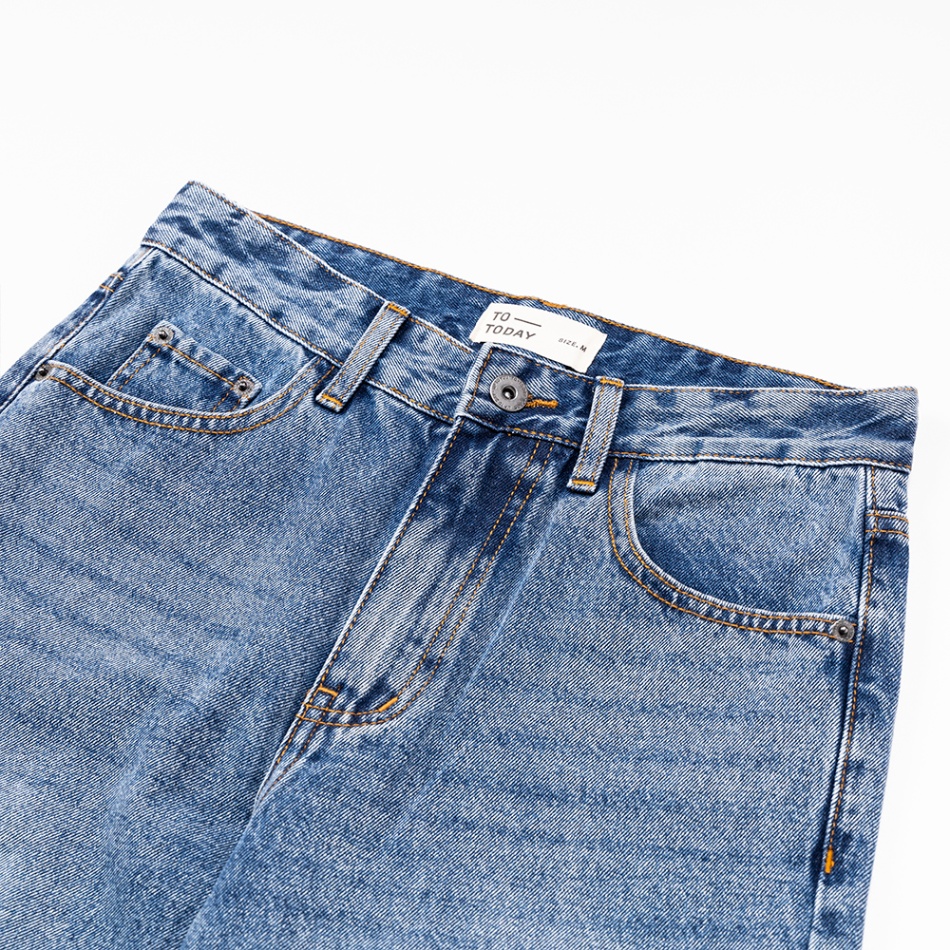 QUẦN JEAN NAM - TOTODAY - BASIC STRAIGHT JEAN 07410