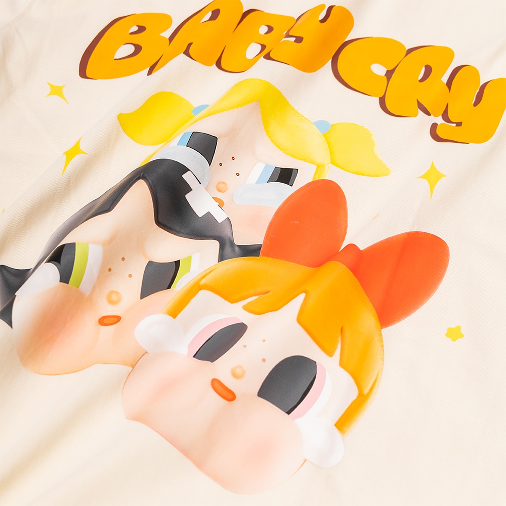 ÁO THUN UNISEX - TOTODAY - BABY CRY x POWERPUFF GIRL