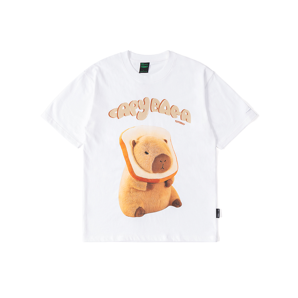 ÁO THUN UNISEX - TOTODAY - CAPYBARA