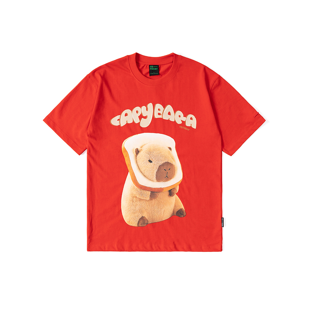 ÁO THUN UNISEX - TOTODAY - CAPYBARA