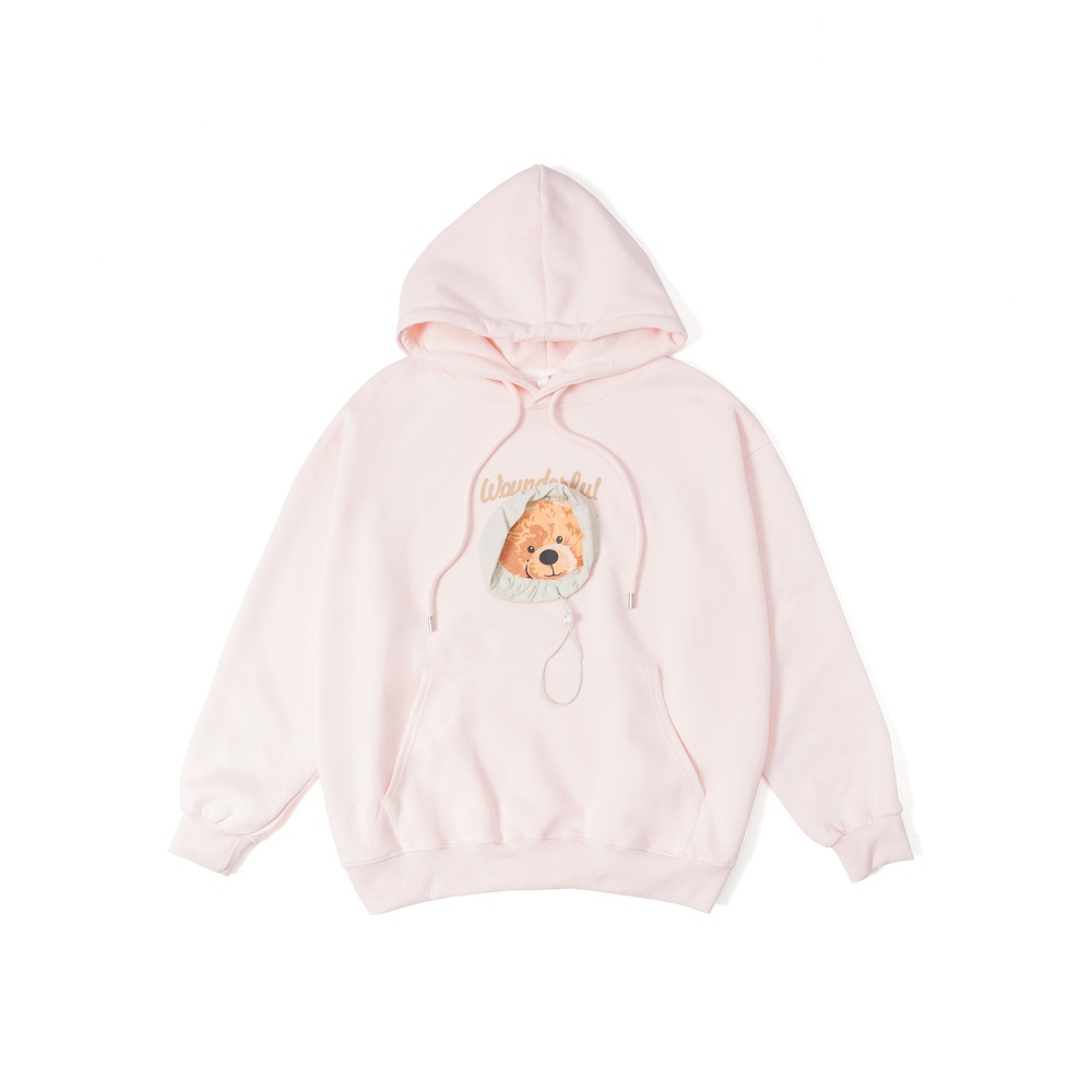 ÁO KHOÁC HOODIE NỮ - TOTODAY - 09407