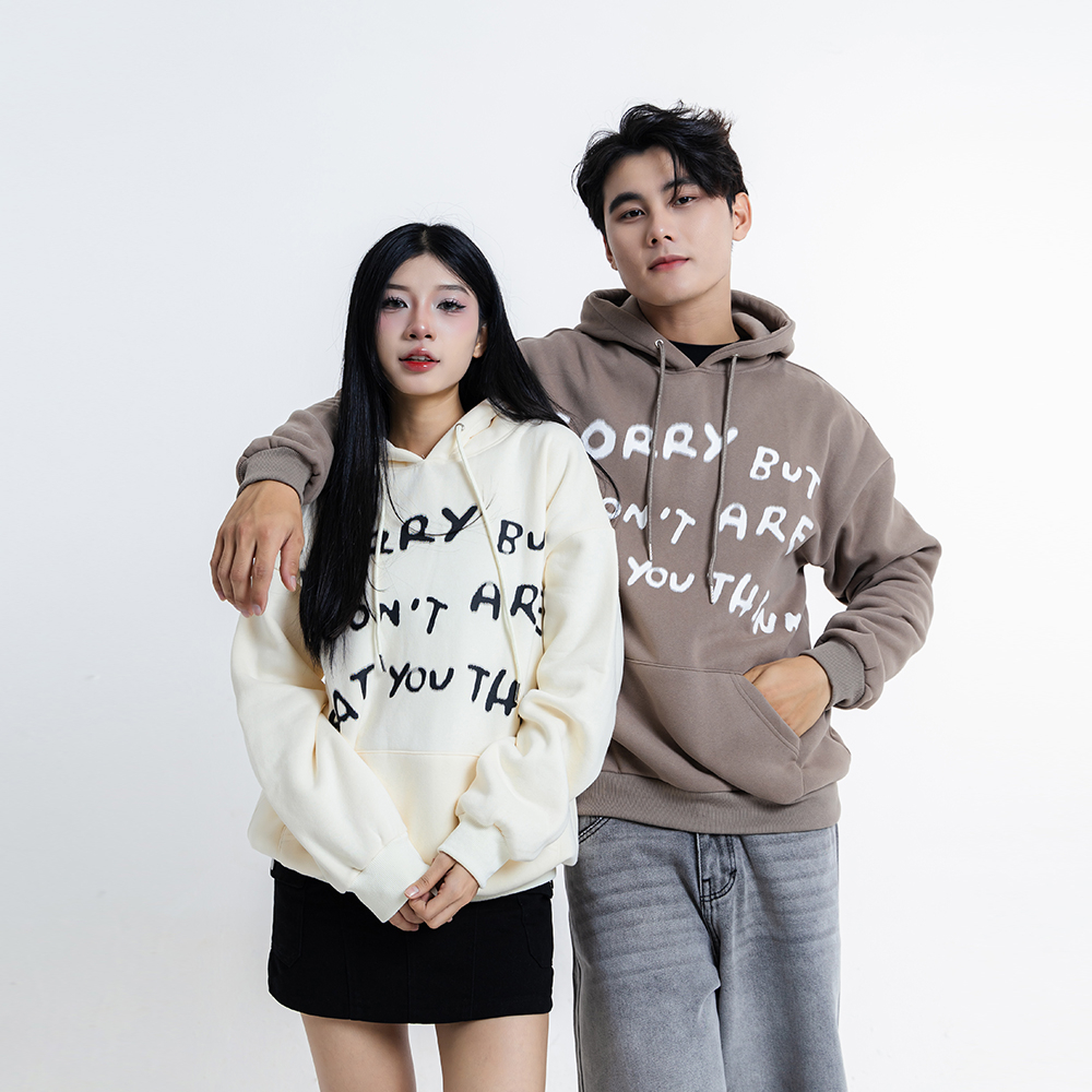 ÁO KHOÁC HOODIE UNISEX - TOTODAY - SORRY BUT I DON'T ARE WHAT YOU THINK