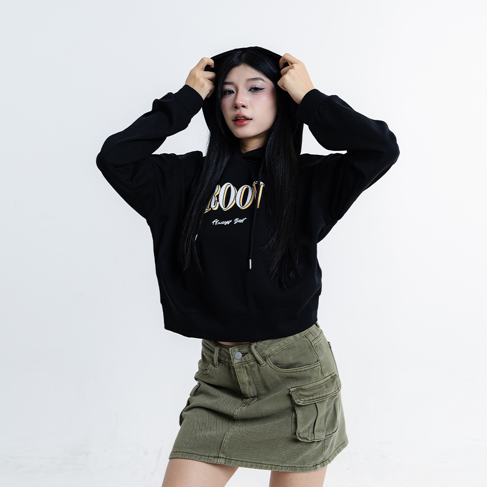 ÁO KHOÁC HOODIE NỮ - TOTODAY - 01502