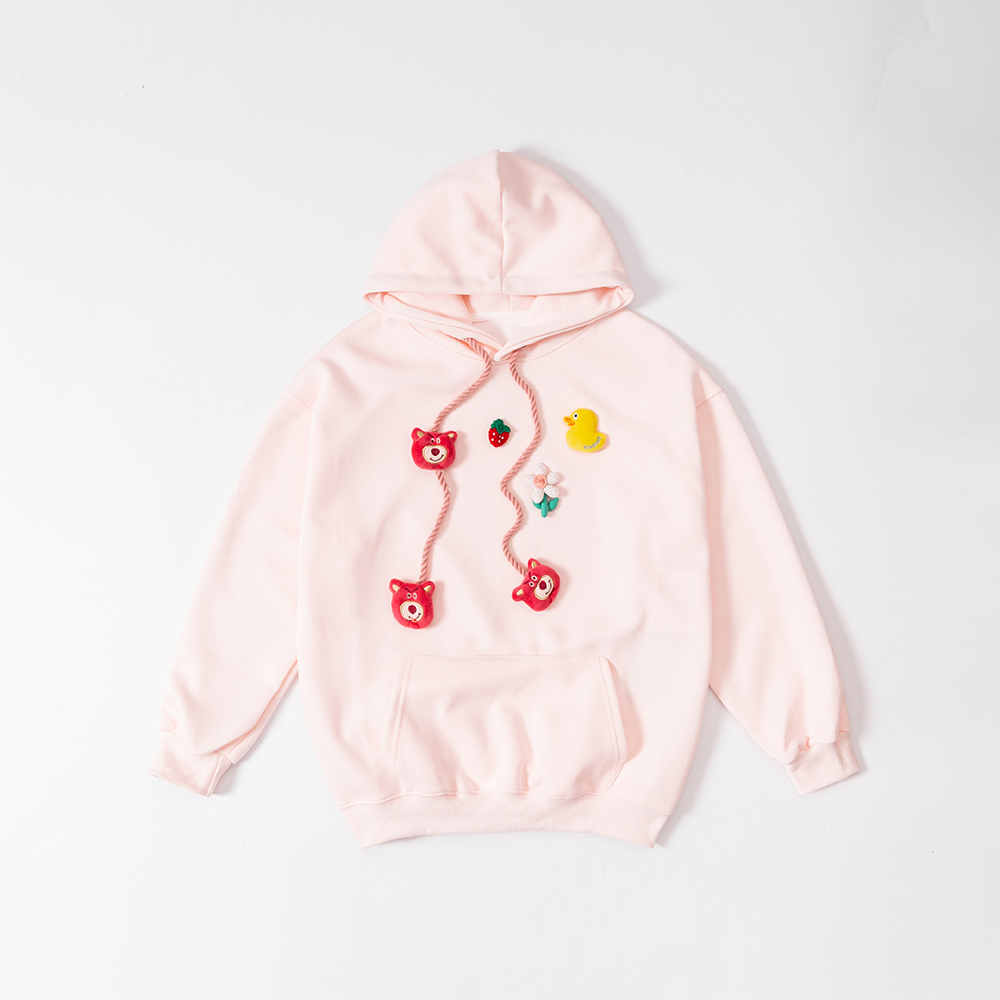 ÁO KHOÁC HOODIE NỮ - TOTODAY -  02501