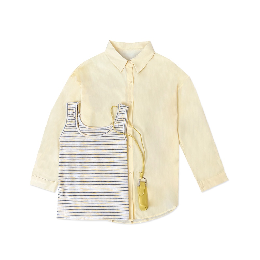 ÁO SƠ MI NỮ - TOTODAY - LONG SLEEVED 04507