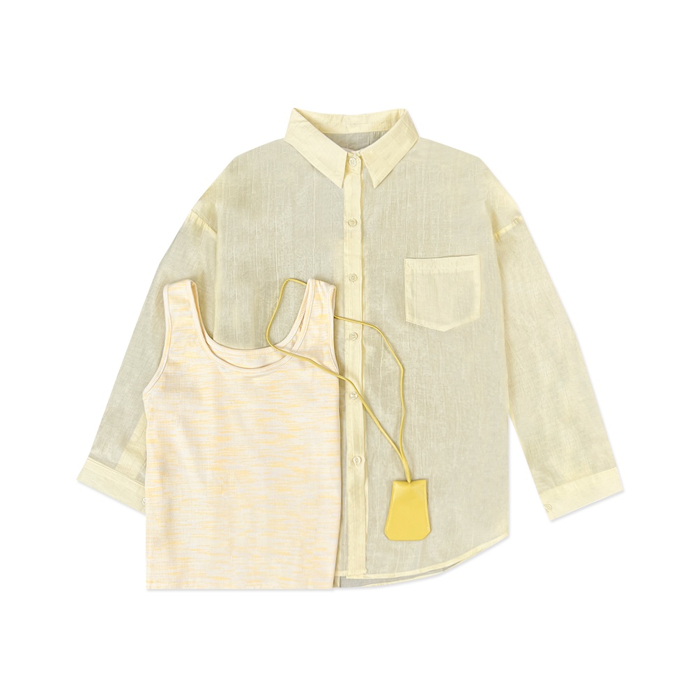 ÁO SƠ MI NỮ - TOTODAY - LONG SLEEVED 04508
