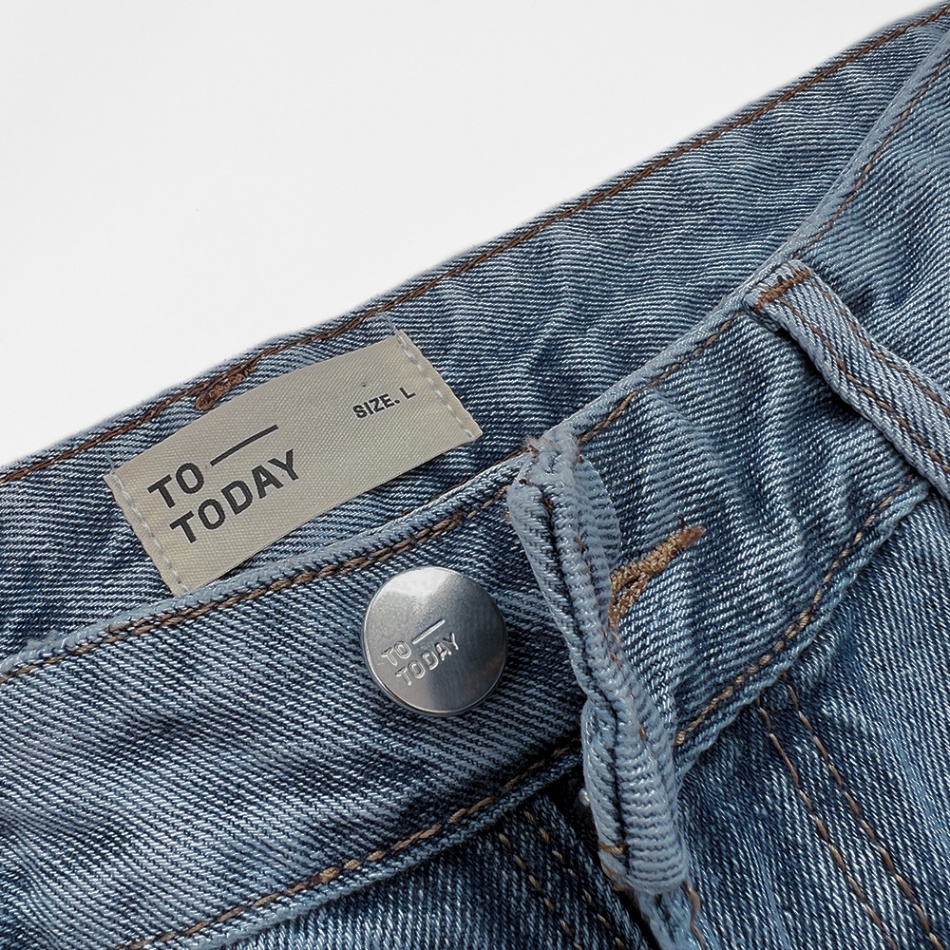QUẦN JEAN NAM - TOTODAY - BASIC STRAIGHT JEAN 06501