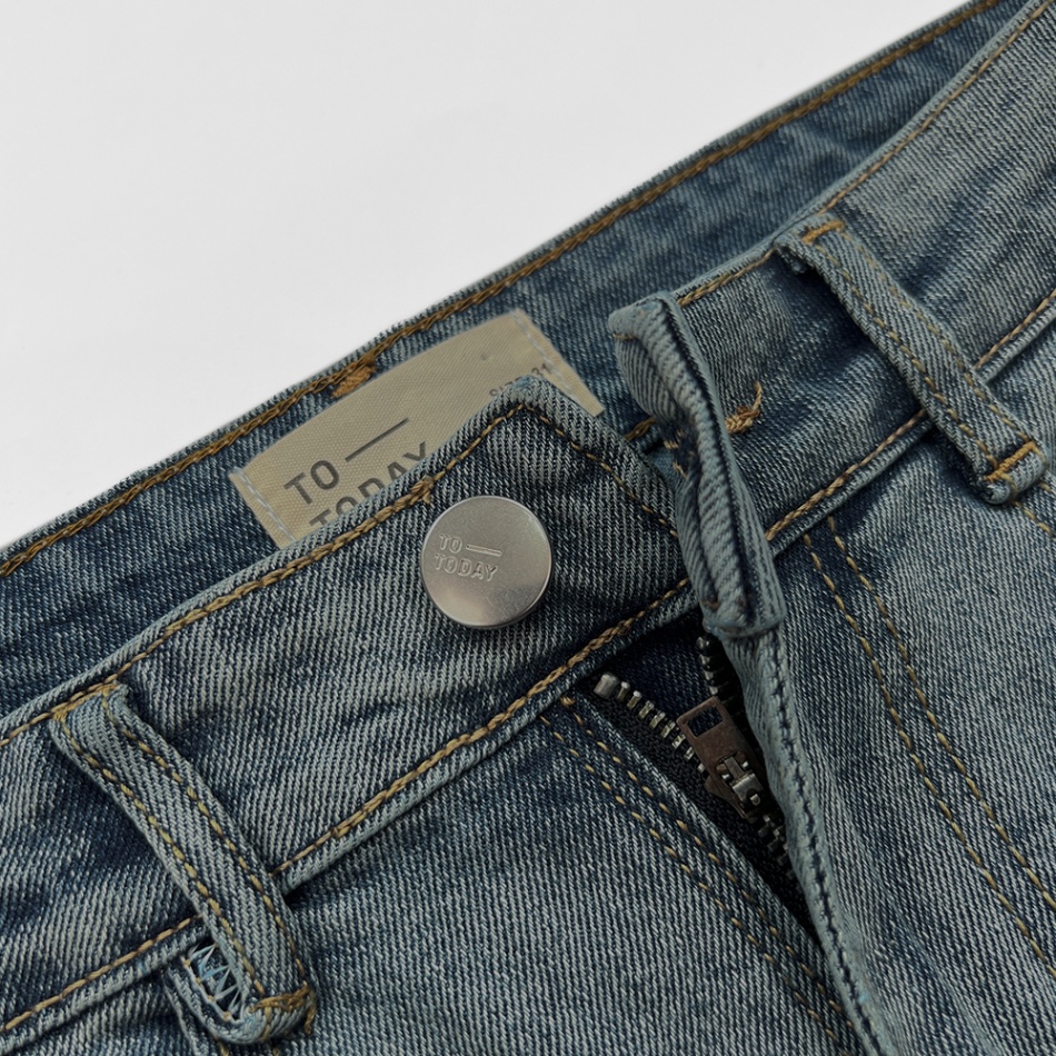 QUẦN JEAN NAM - TOTODAY - BASIC SLIMFIT JEAN 06503