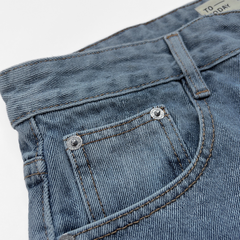 QUẦN JEAN NAM - TOTODAY - BASIC STRAIGHT JEAN 06501