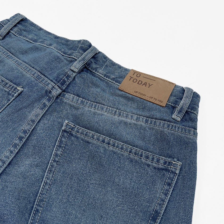 QUẦN JEAN NAM - TOTODAY - BASIC STRAIGHT JEAN 06508
