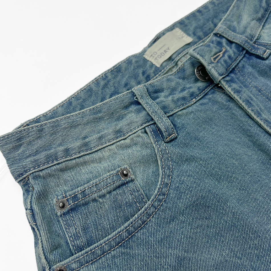 QUẦN JEAN NAM - TOTODAY - BASIC STRAIGHT JEAN 06507