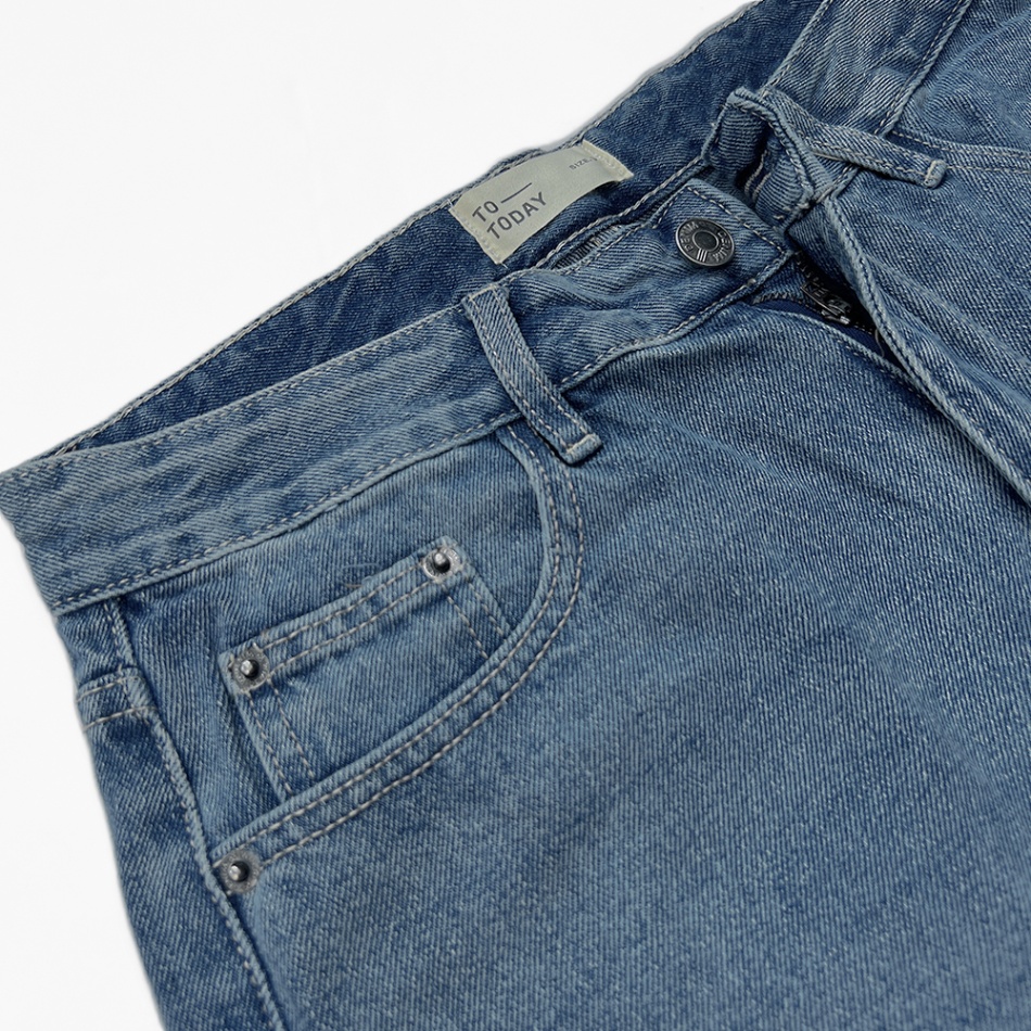 QUẦN JEAN NAM - TOTODAY - BASIC STRAIGHT JEAN 06508