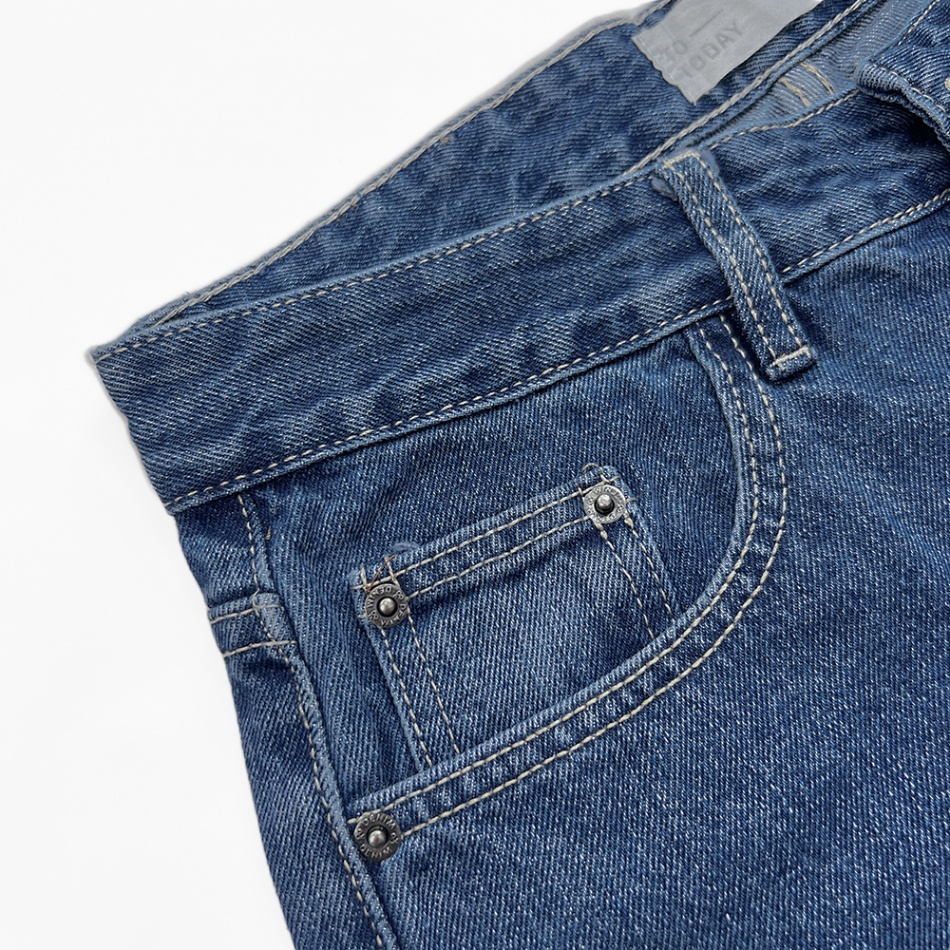 QUẦN JEAN NAM - TOTODAY - BASIC STRAIGHT JEAN 06509