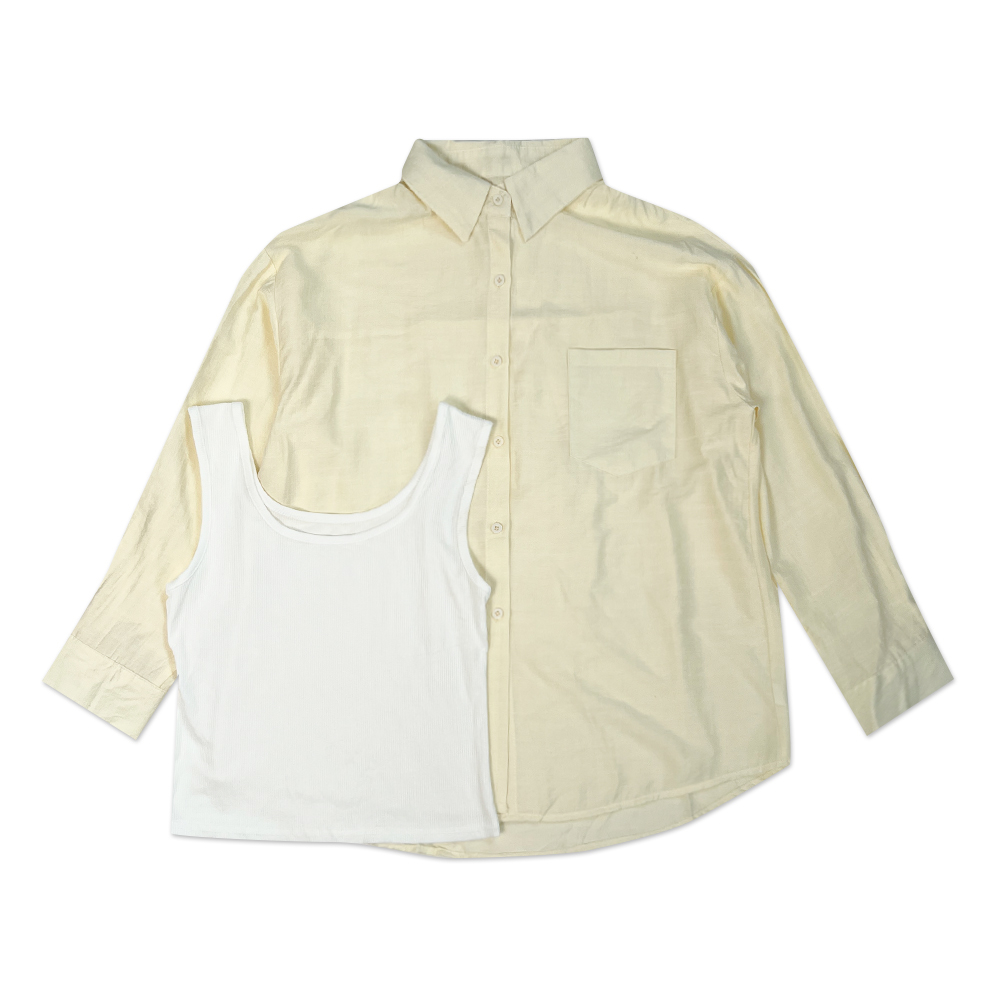 ÁO SƠ MI W2SMD08503 - YL