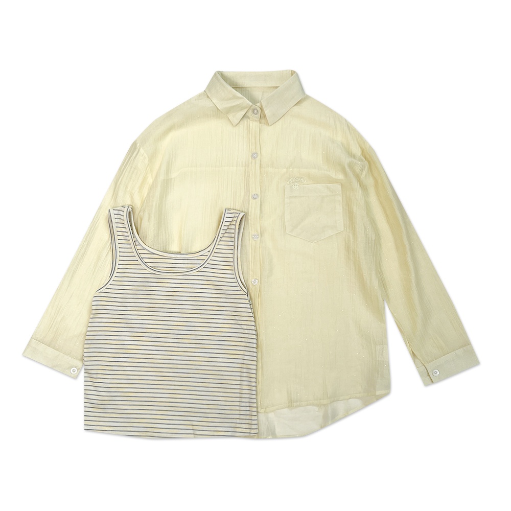 ÁO SƠ MI NỮ - TOTODAY - LONG SLEEVES 08502